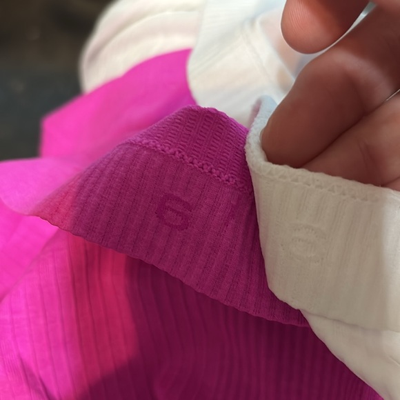 White Ribbed Tank Top - Picture 5 of 6